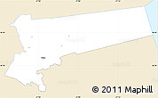 Classic Style Simple Map of Pala, single color outside