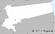 Gray Simple Map of Pala, single color outside