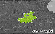 Physical 3D Map of Palamuse, darken, desaturated