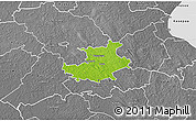 Physical 3D Map of Palamuse, desaturated