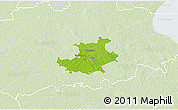 Physical 3D Map of Palamuse, lighten