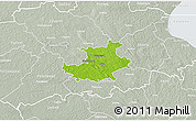 Physical 3D Map of Palamuse, lighten, semi-desaturated
