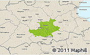 Physical 3D Map of Palamuse, shaded relief outside