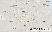 Shaded Relief 3D Map of Palamuse, semi-desaturated