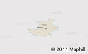 Shaded Relief 3D Map of Palamuse, single color outside