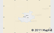 Classic Style Map of Palamuse, single color outside