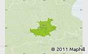 Physical Map of Palamuse, lighten