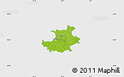 Physical Map of Palamuse, single color outside