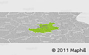 Physical Panoramic Map of Palamuse, lighten, desaturated