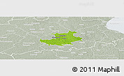 Physical Panoramic Map of Palamuse, lighten, semi-desaturated