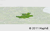 Satellite Panoramic Map of Palamuse, lighten