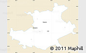 Classic Style Simple Map of Palamuse, single color outside