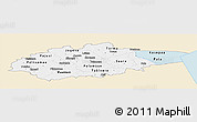 Classic Style Panoramic Map of Jogeva, single color outside