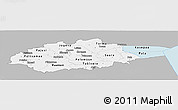 Gray Panoramic Map of Jogeva, single color outside