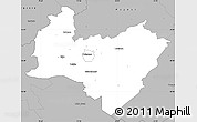 Gray Simple Map of Poltsamaa