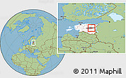 Savanna Style Location Map of Saare, highlighted country, highlighted parent region