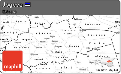 Blank Simple Map of Jogeva