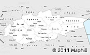 Silver Style Simple Map of Jogeva