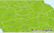 Physical 3D Map of Tabivere