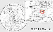 Blank Location Map of Tabivere, highlighted parent region, within the entire country