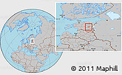 Gray Location Map of Tabivere
