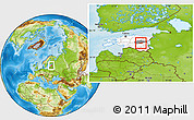 Physical Location Map of Tabivere, highlighted country, highlighted parent region