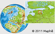 Physical Location Map of Tabivere, highlighted parent region