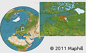 Satellite Location Map of Tabivere