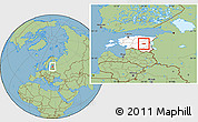Savanna Style Location Map of Tabivere, highlighted country