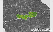 Satellite Map of Tabivere, desaturated