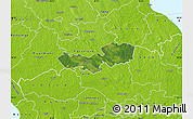Satellite Map of Tabivere, physical outside