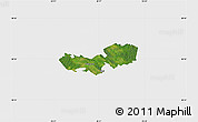 Satellite Map of Tabivere, single color outside