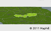 Physical Panoramic Map of Tabivere, darken