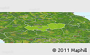 Physical Panoramic Map of Tabivere, satellite outside