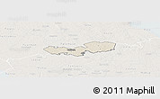 Shaded Relief Panoramic Map of Tabivere, lighten