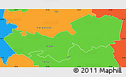 Political Simple Map of Tabivere