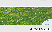 Satellite Panoramic Map of Laekvere