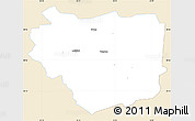 Classic Style Simple Map of Laekvere, single color outside