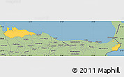 Savanna Style Simple Map of Narva
