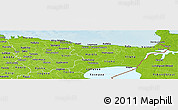 Physical Panoramic Map of Lääne-Viru