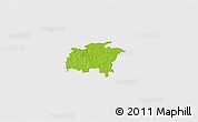 Physical 3D Map of Rägavere, cropped outside