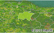 Physical 3D Map of Rägavere, satellite outside