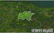 Satellite 3D Map of Rägavere, darken