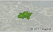 Satellite 3D Map of Rägavere, lighten, semi-desaturated