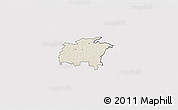 Shaded Relief 3D Map of Rägavere, cropped outside