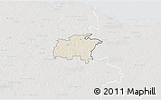 Shaded Relief 3D Map of Rägavere, lighten, semi-desaturated