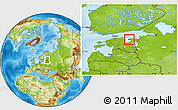 Physical Location Map of Rägavere, highlighted parent region