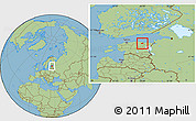 Savanna Style Location Map of Rägavere