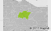 Physical Map of Rägavere, lighten, desaturated