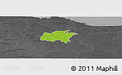 Physical Panoramic Map of Rägavere, darken, desaturated